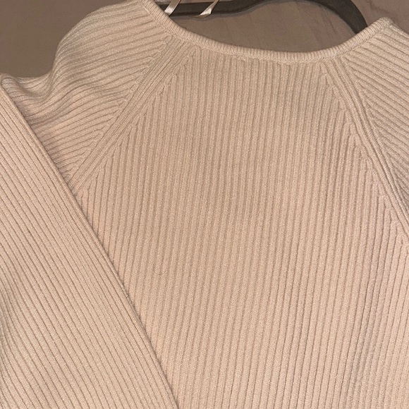 Sam Edelman cream white knit sweater top blouse jacket NEW Bloggers favorite - Picture 5 of 6